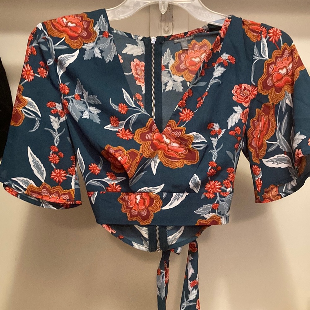 Crop summer top